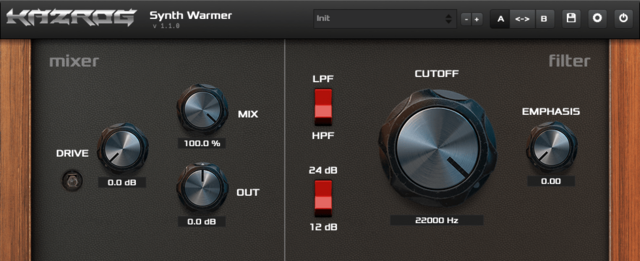 Kazrog Synth Warmer v1.2.2