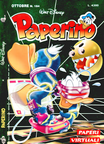 Paperino 184 – Paperi virtuali (Disney 1995-10)