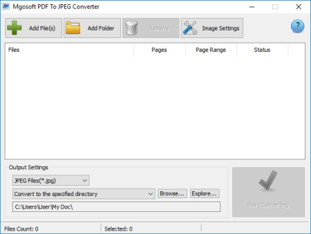 Mgosoft PDF To JPEG Converter 12.2.7