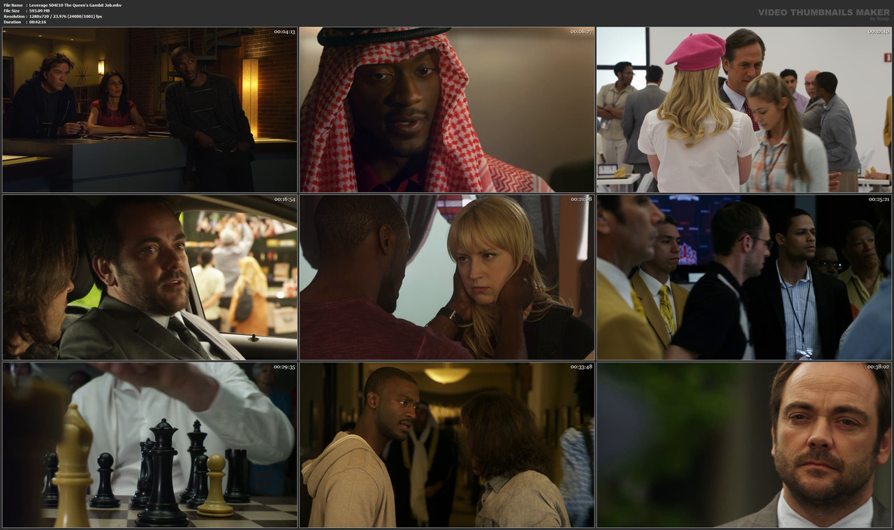 Leverage S04E10 The Queen's Gambit Job.mkv