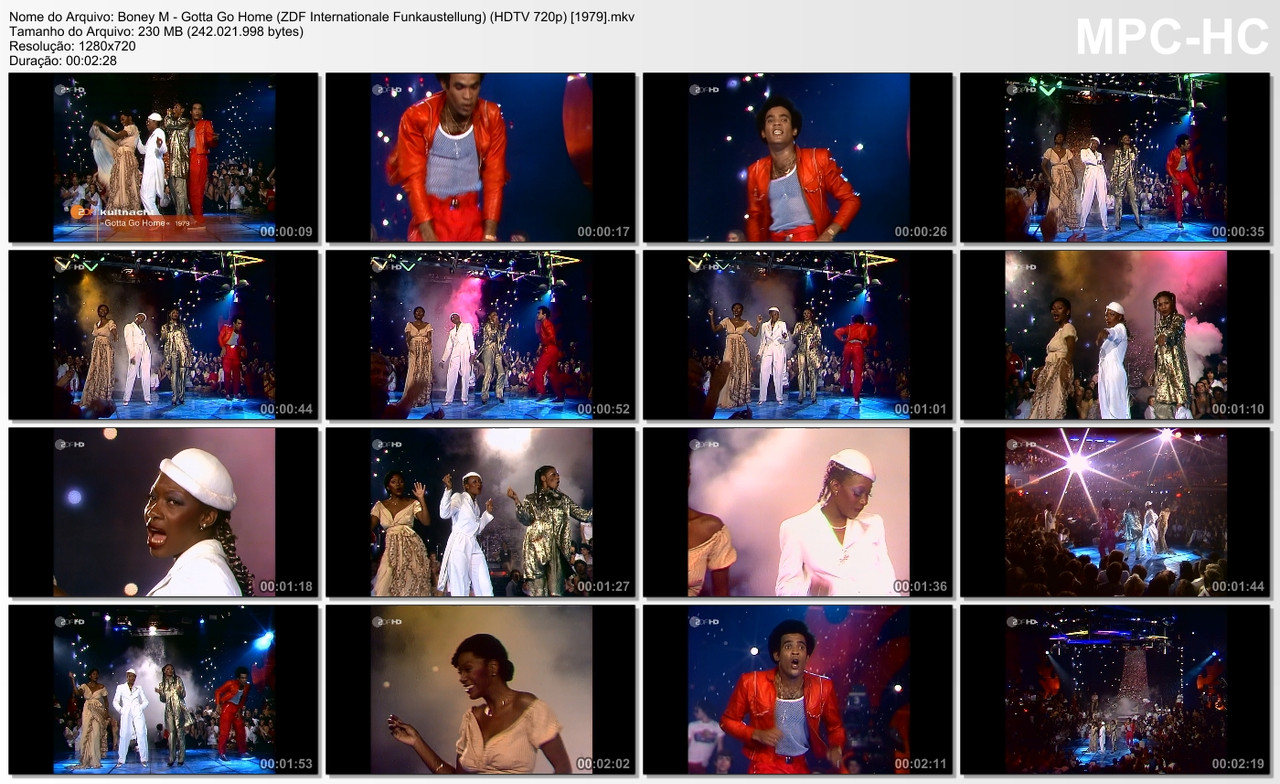 Boney M - Gotta Go Home (ZDF Internationale Funkaustellung) (HDTV 720p) [24.08.1979]