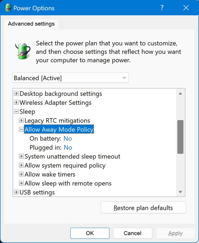 Windows 11 Modern Standby Problems - Windows - NotebookTalk