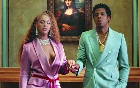 The Carters with the Mona Lisa, The Louvre Museum