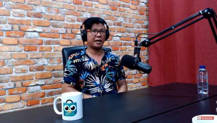 Andika Mahesa eks Kangen Band dalam video yang diunggah di kanal YouTube Deddy Corbuzier.