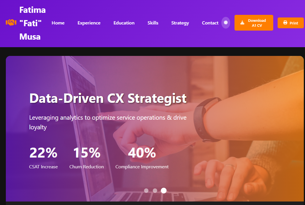 Executive Resume Sample 5