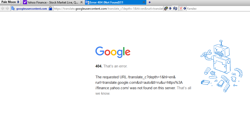 Не работает ImTranslator