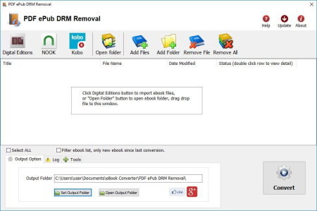 PDF ePub DRM Removal 4.21.1016.368