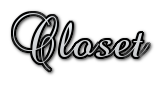 CLOSET 