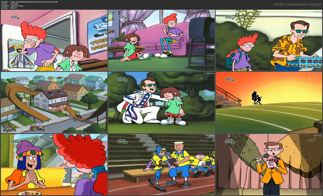 Pepper Ann S03E04E05 Beyond Good and Evel One of the Guys.mkv