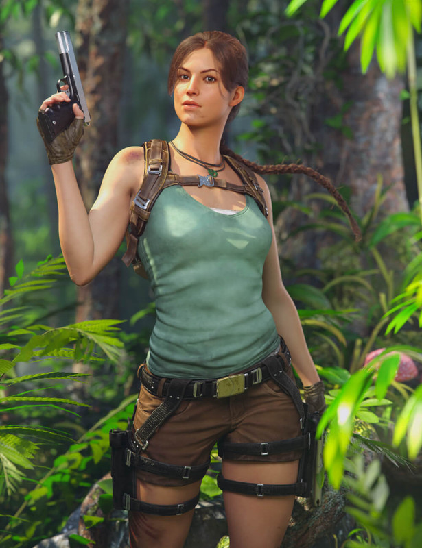 British Adventurer for G8F - (Lara Croft CoD G8F)