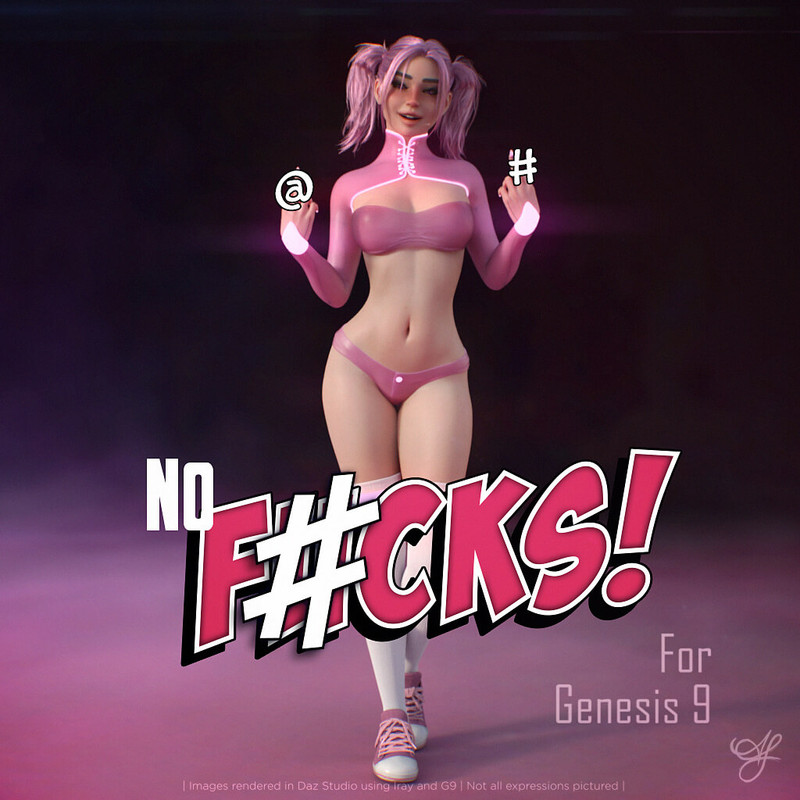 No F#Cks Poses and Expressions for G9