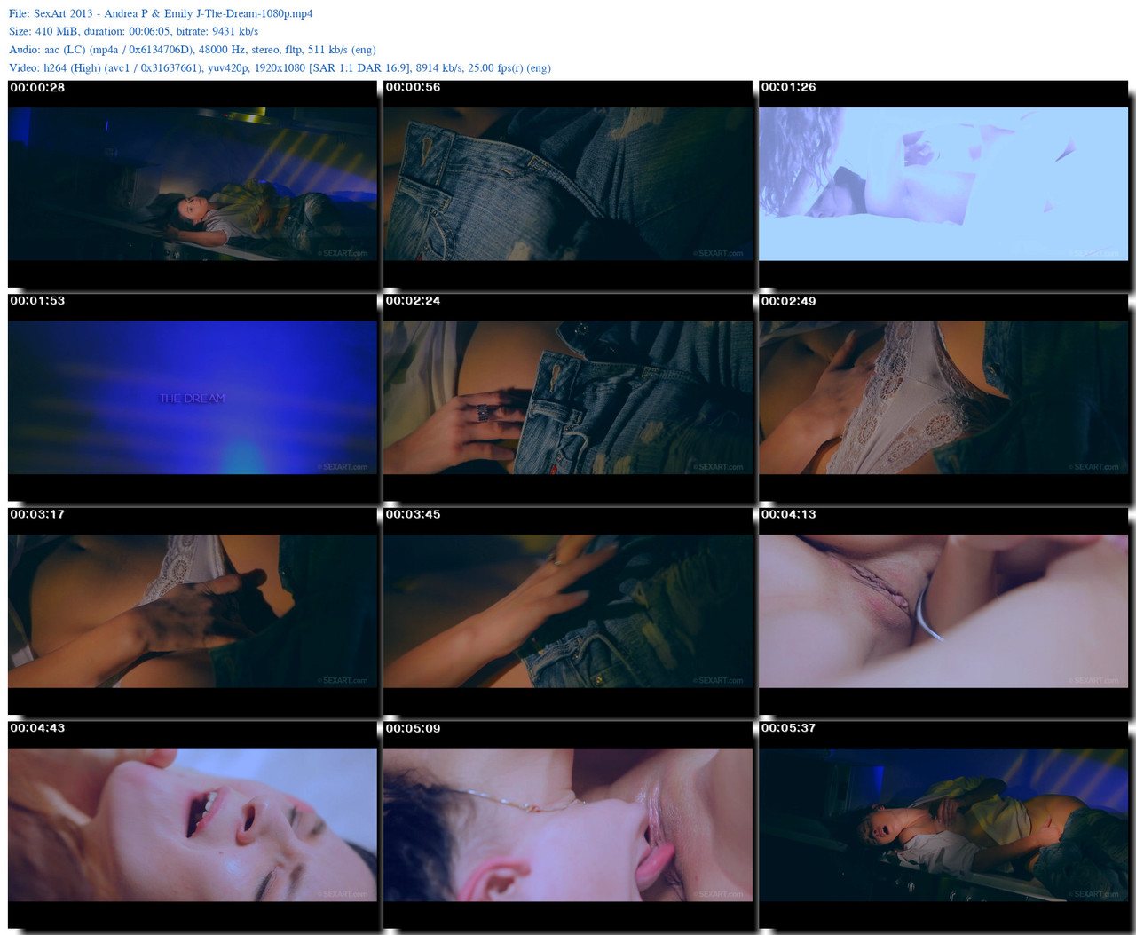 Sex Art 2013 Andrea P Emily J The Dream 1080p s