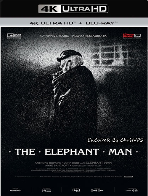 Człowiek słoń / The Elephant Man (1980) MULTI.HDR.DoVi.2160p.BDRemux.DTS.HD.MA.AC3-ChrisVPS / LEKTOR i NAPISY