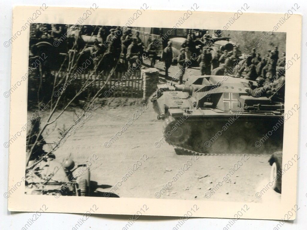 Foto, Wehrmacht, Sturmgeschütz, Stug auf Vormars