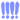 A pixel of blue exclaimation marks