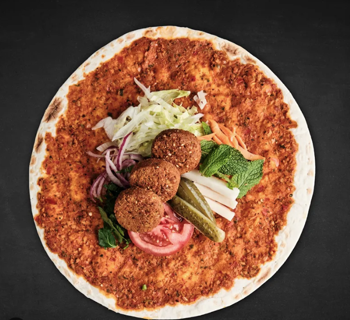 Lahmacun falafel