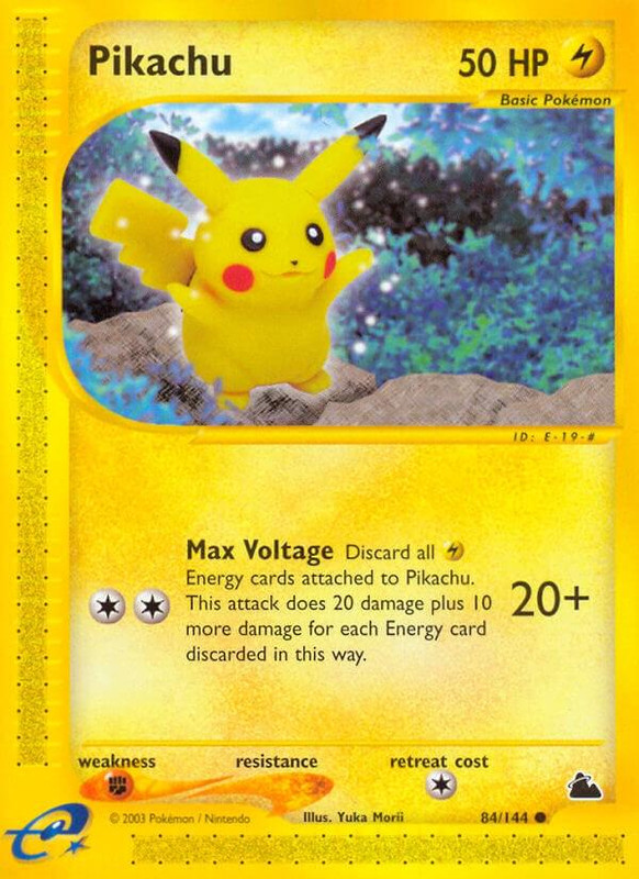 2003 Skyridge Pikachu e-Reader graded card