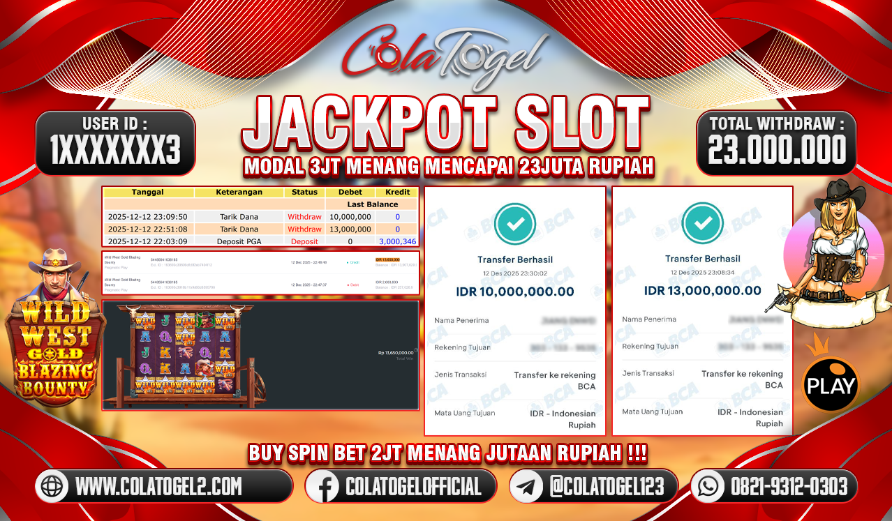 JACKPOT SLOT GACOR!!