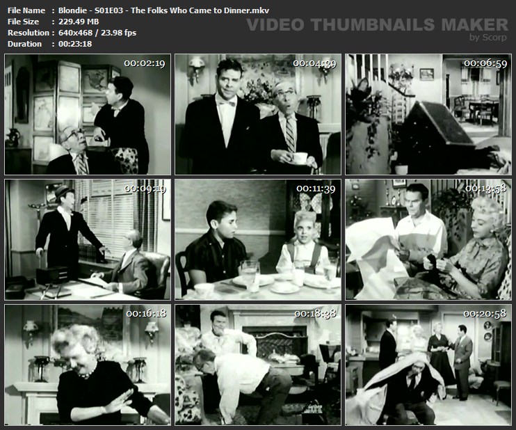 Blondie - S01E03 - The Folks Who Came to Dinner.mkv