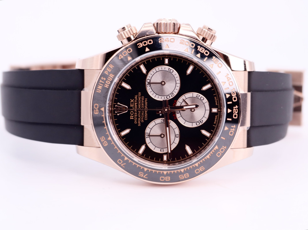 2024 Rolex Cosmograph Daytona 126515LN - Everose Gold, Black Dial