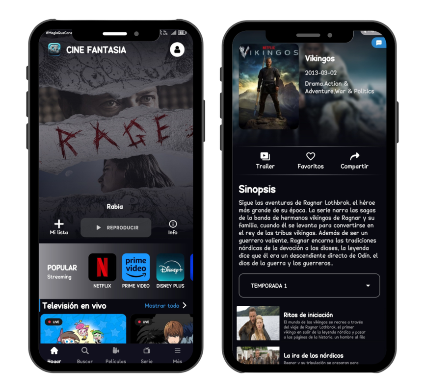 Cine Fantasia App