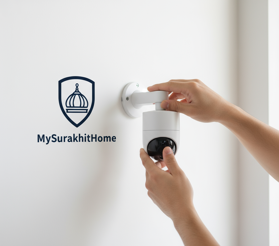 Install the security camera
