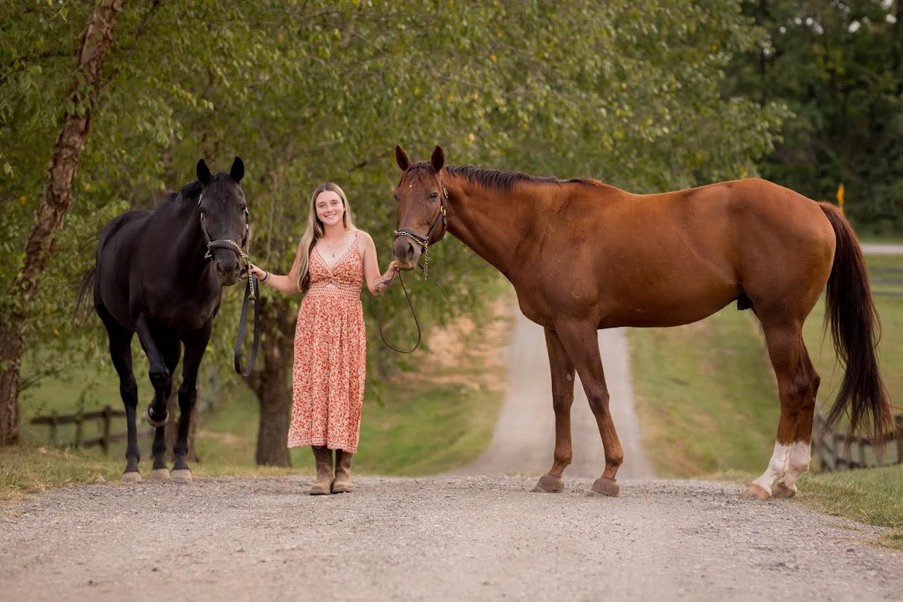 Lilly Myers with horse