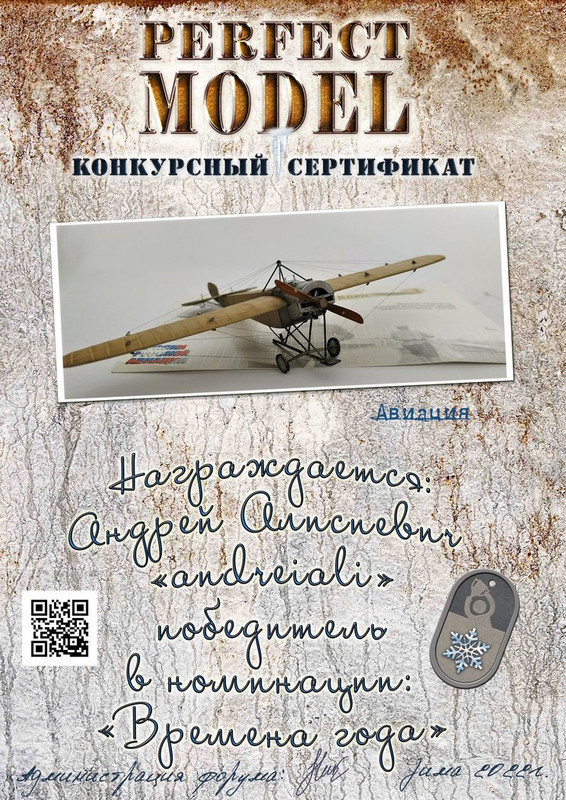 Зимний диплом Алисиевич