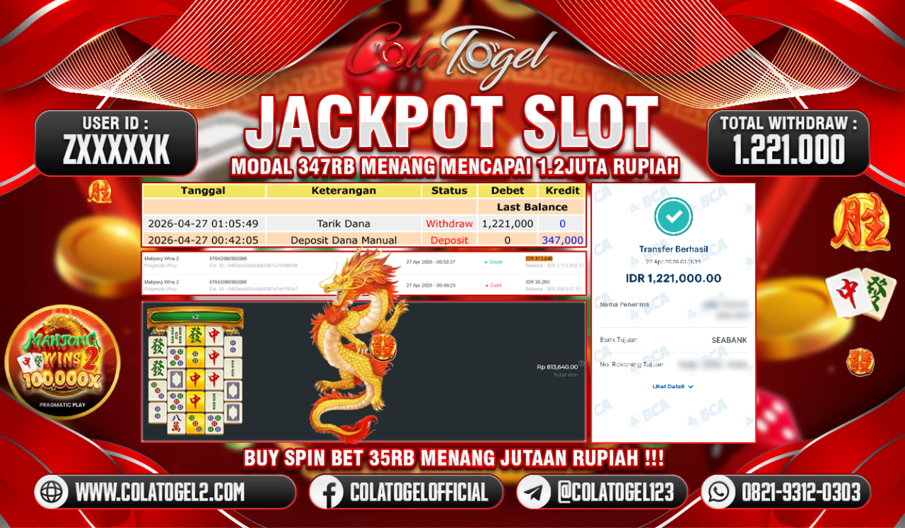 JACKPOT SLOT GACOR!!