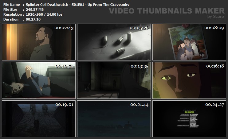 Splinter Cell Deathwatch S01E01 Up From The Grave mkv