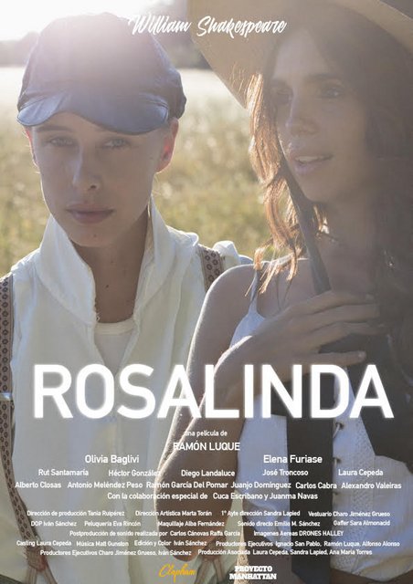 LA PELÍCULA “ROSALINDA”, DE RAMÓN LUQUE, SE ESTRENARÁ EN CINES EL 11 DE DICIEMBRE