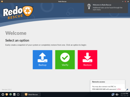 Redo Rescue Backup and Recovery 4.0.0