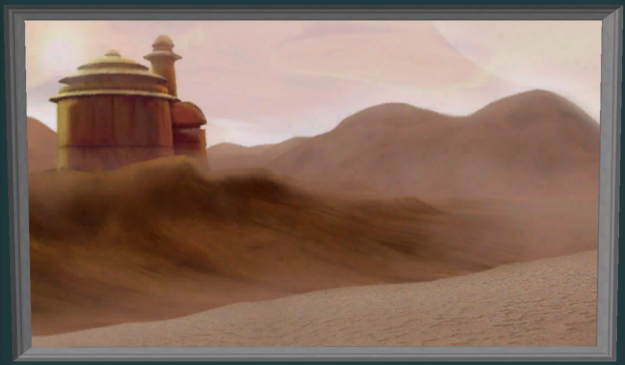 A Panoramic Painting - Tatooine