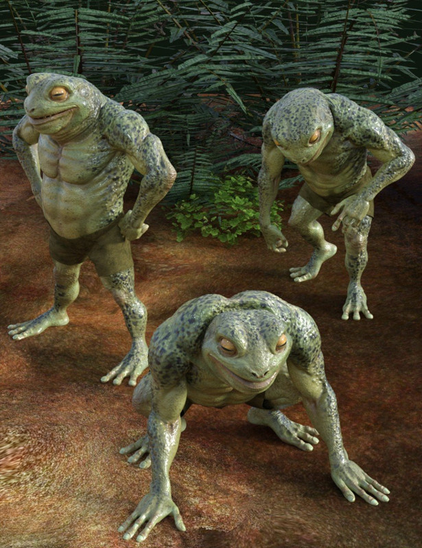 Frog Life Poses for Bullwarg HD 