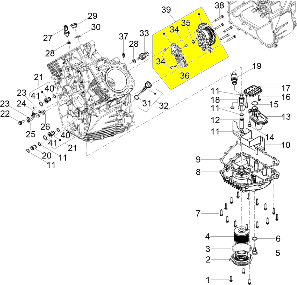 V100 MANDELLO Lubrication