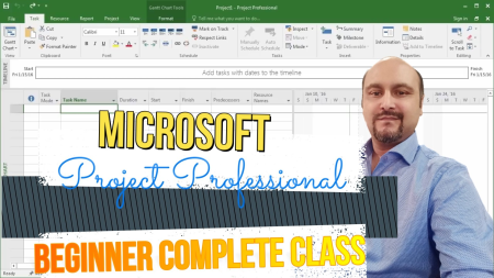 Microsoft Project Professional Beginner Class about Project Management