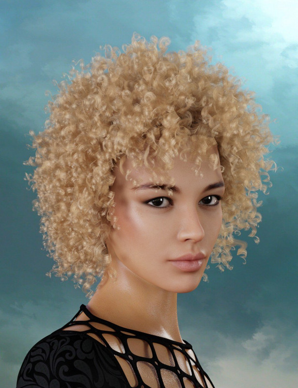 Yara Hair for Genesis 8