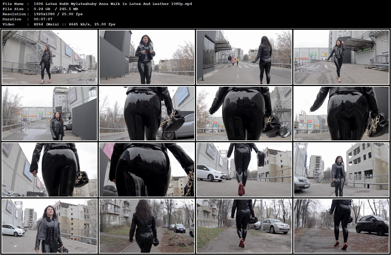 1606 Latex Rubb Mylatexbaby Anna Walk In Latex And Leather 1080p mp4