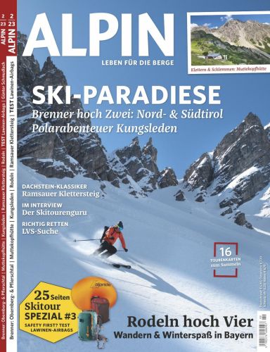 Cover: Alpin Das Bergmagazin Februar No 02 2023