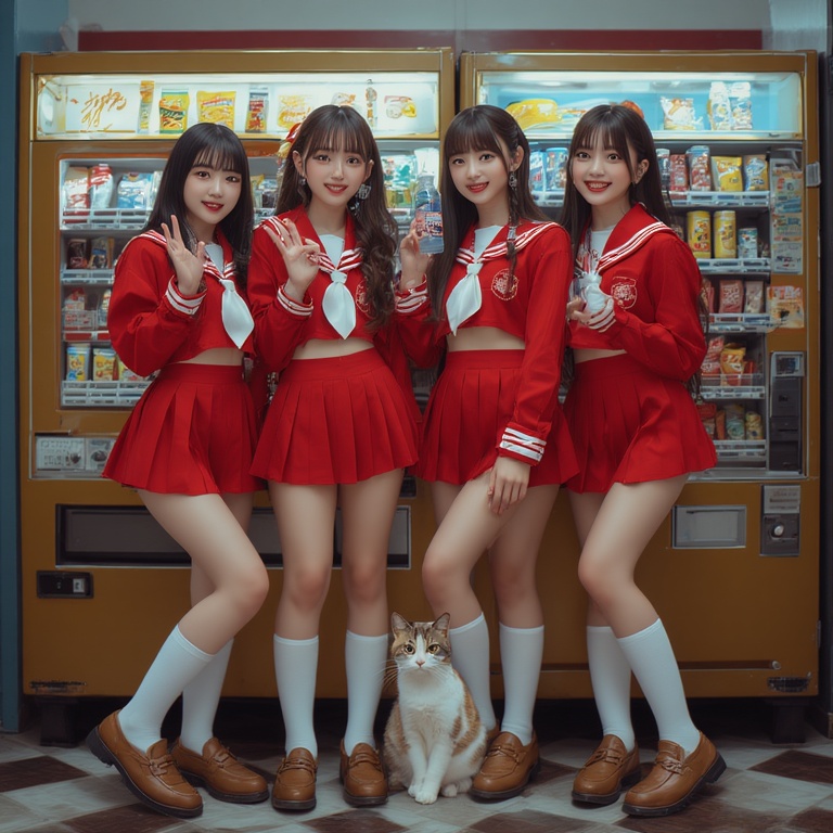 Four-young-Asian-women-20s-pos-(45)