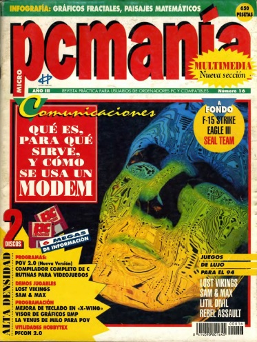 PCM16 - Revista PC Mania 1994 [Pdf] [Multiservers]