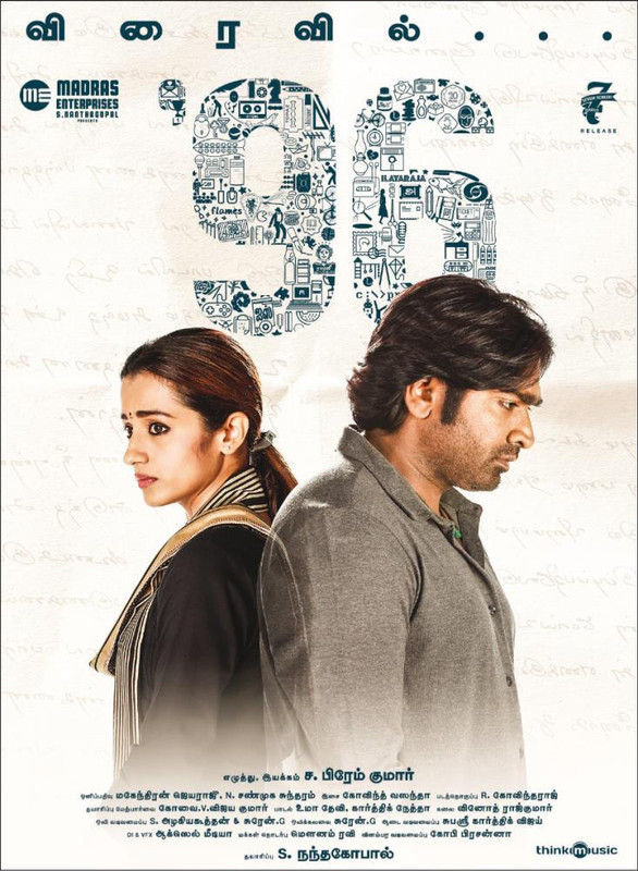 96 (2019) Hindi Dubbed 720p HDRip x264 850MB Dwonload