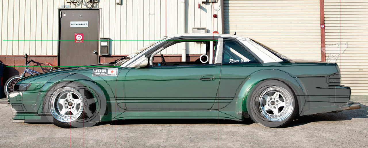 sstp-1210-03 nissan-silvia-s13 side-view