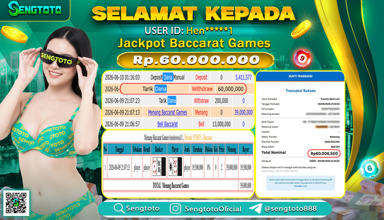 BUKTI PEMBAYARAN LIVEGAME BACCARAT GAMES