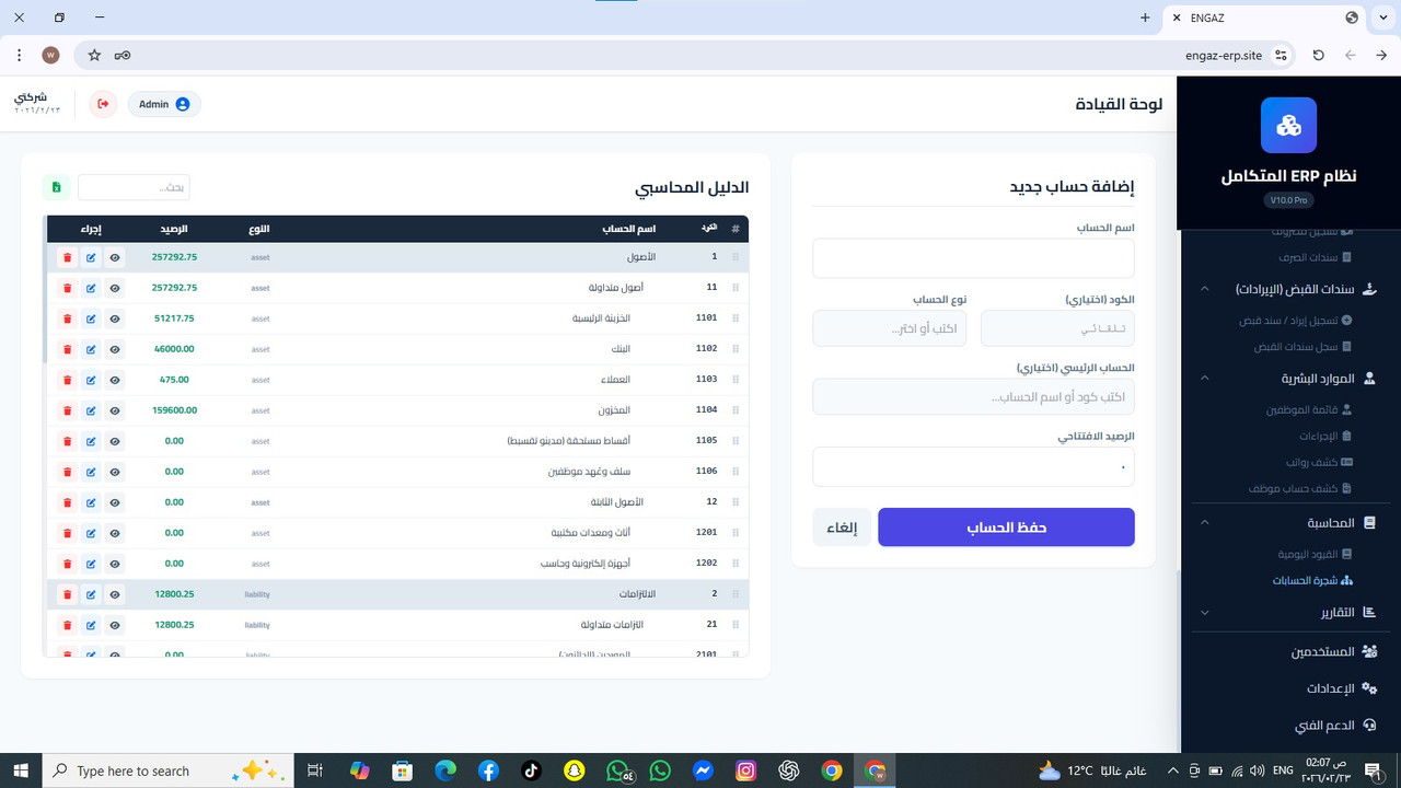 الدليل المحاسبى