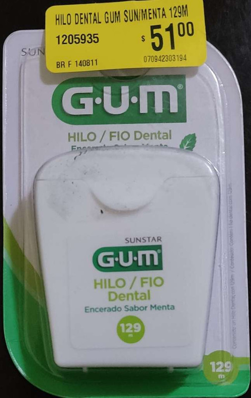 Hilo dental 129 mts, Farmacia Guadalajara 
