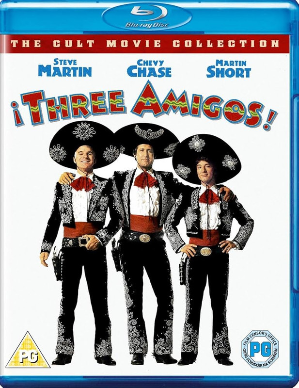 Three amigos  [1986] [BD25] [HD] [LATINO] [INGLES] [NTSC] [TERA-BOX]