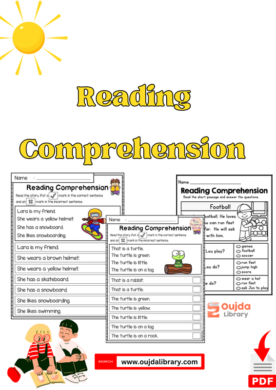 Download Reading Comprehension for kids PDF or Ebook ePub For Free with | Phenomny Books