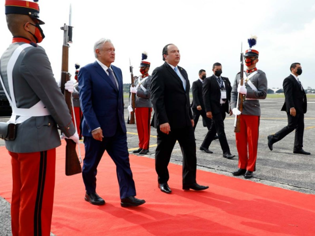 AMLO llega a Guatemala: inicia su gira por Centroamérica y el Caribe