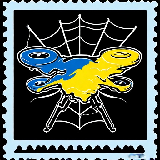 Postal-stamp-style-art-of-a-fl-48
